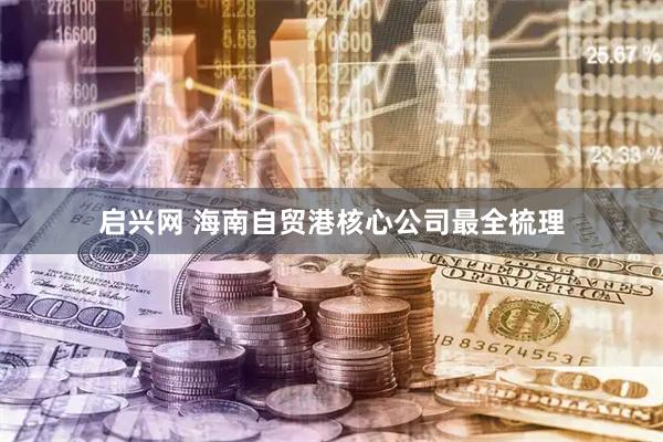 启兴网 海南自贸港核心公司最全梳理